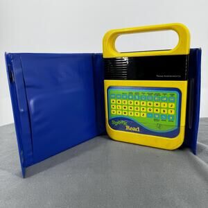 Vintage Texas Instruments Speak And Read Electronic Learning Aid With Case Works